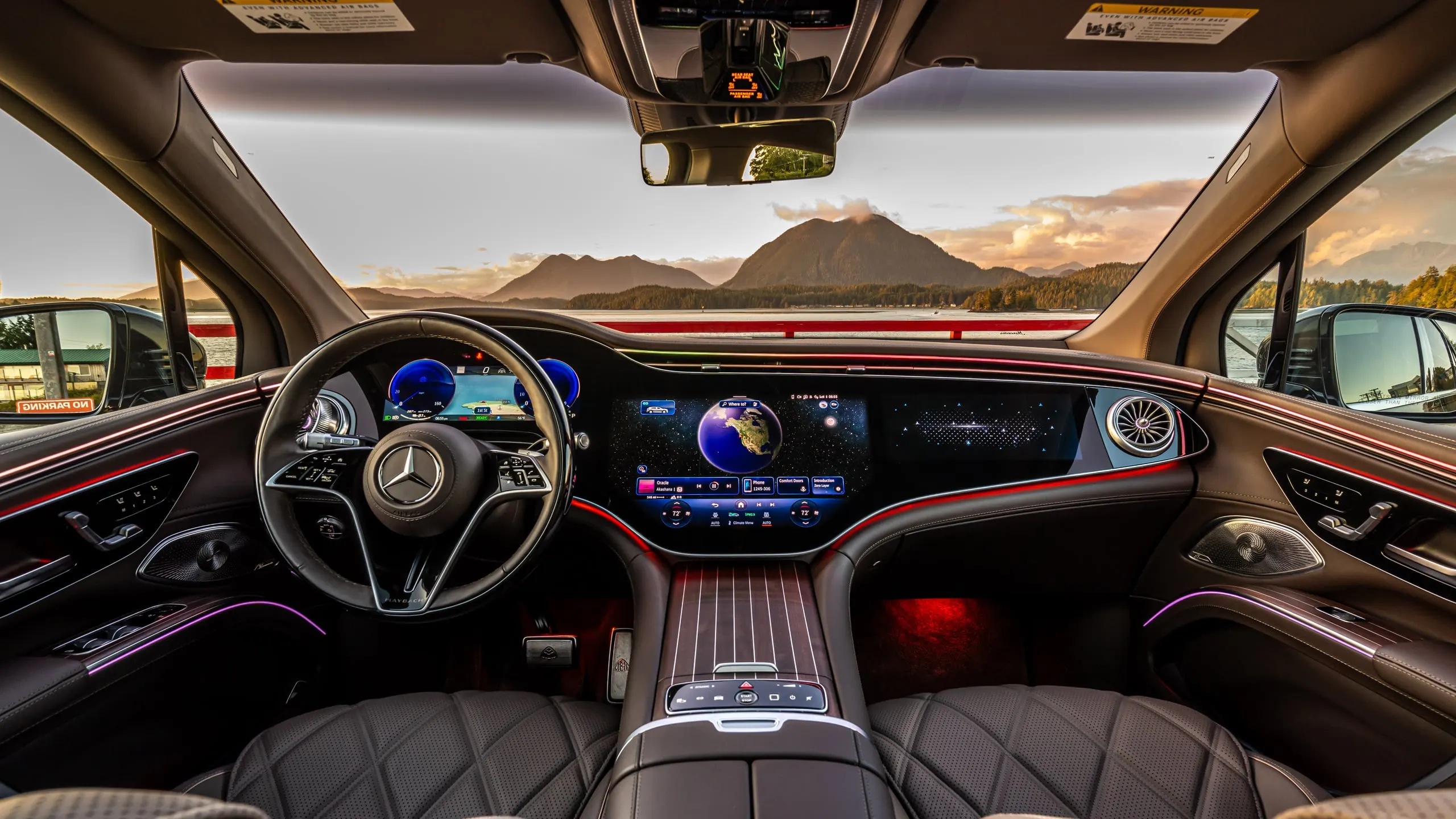 Cockpit des Maybach EQS SUV