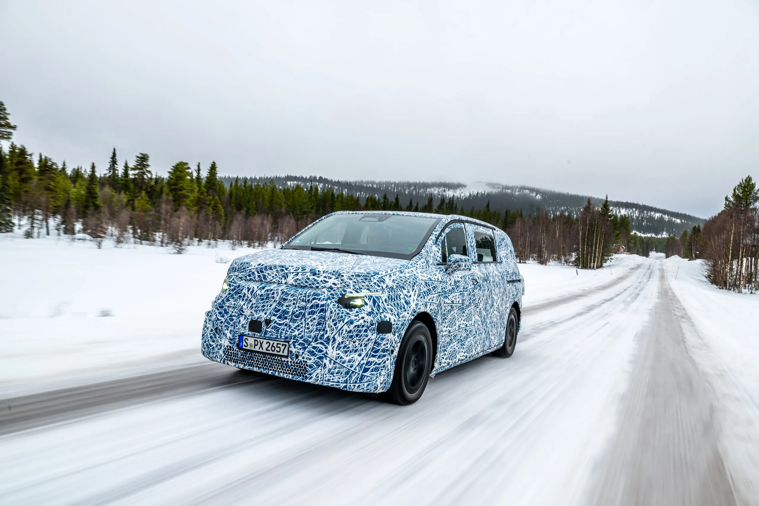 Wintertesting in Arjeplog