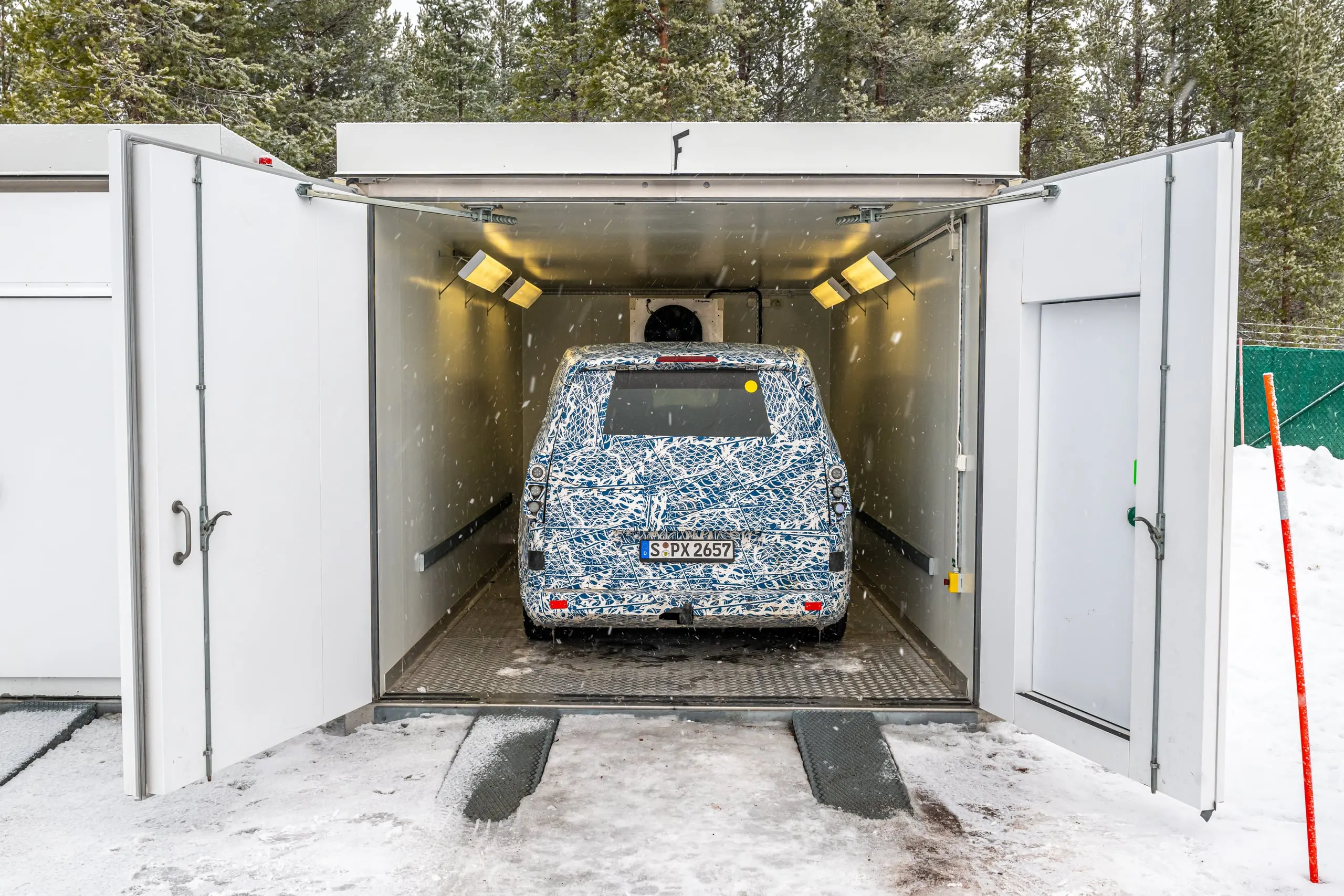 Wintertesting in Arjeplog