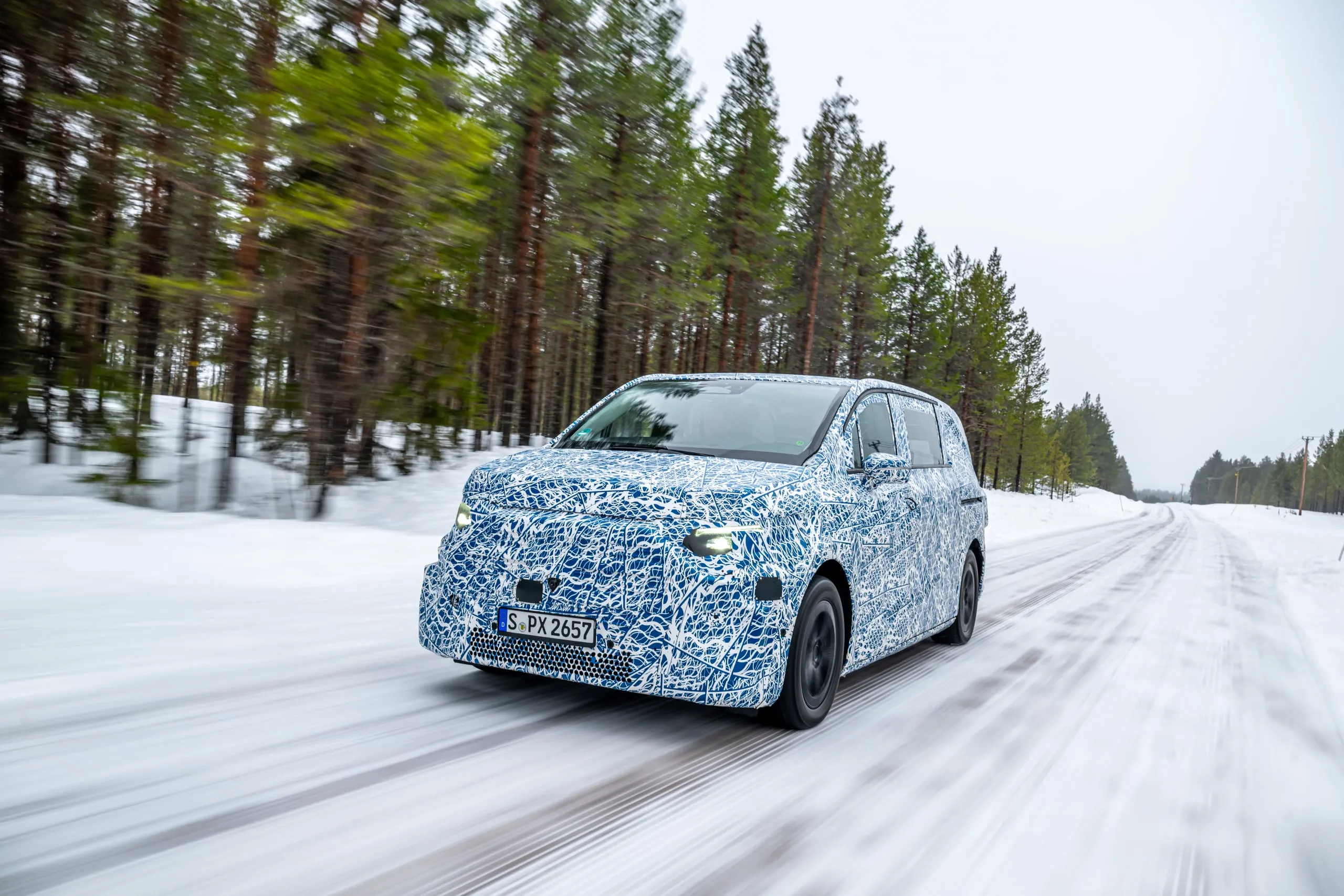 Wintertesting in Arjeplog