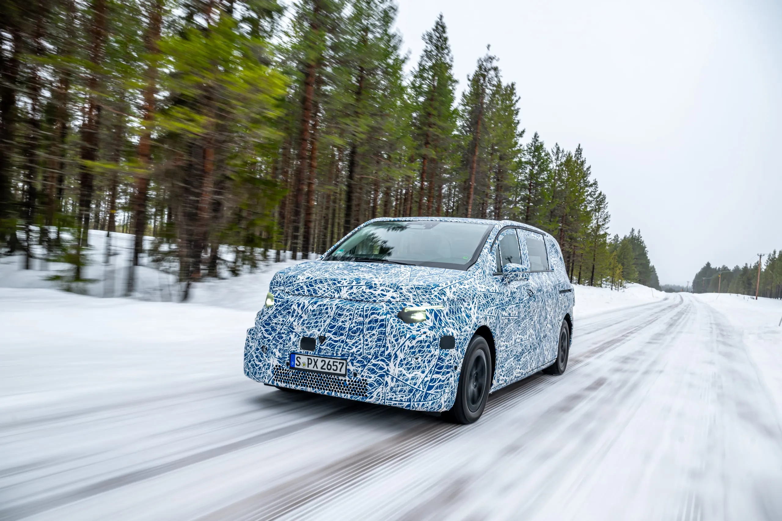 Wintertesting in Arjeplog