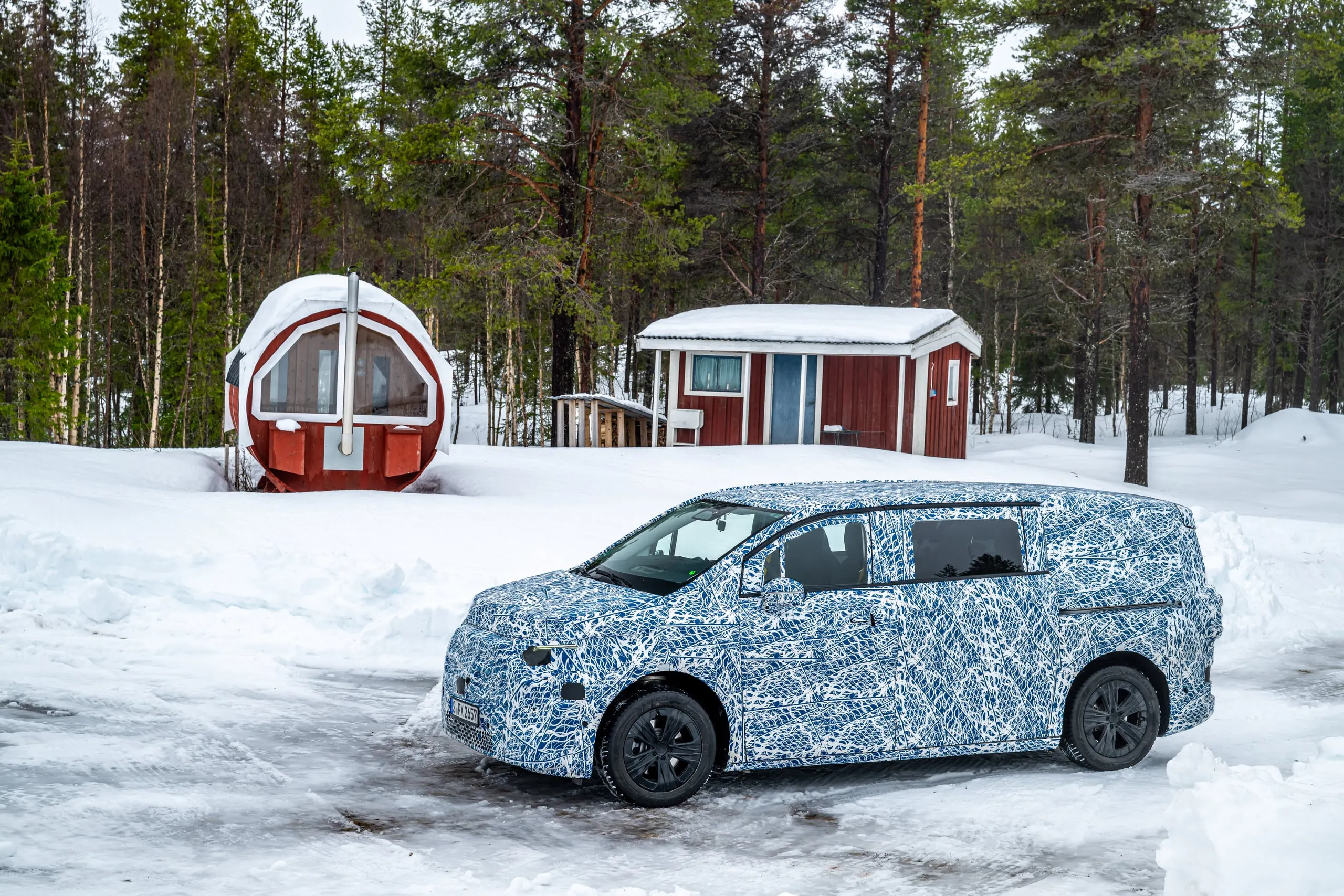 Wintertesting in Arjeplog