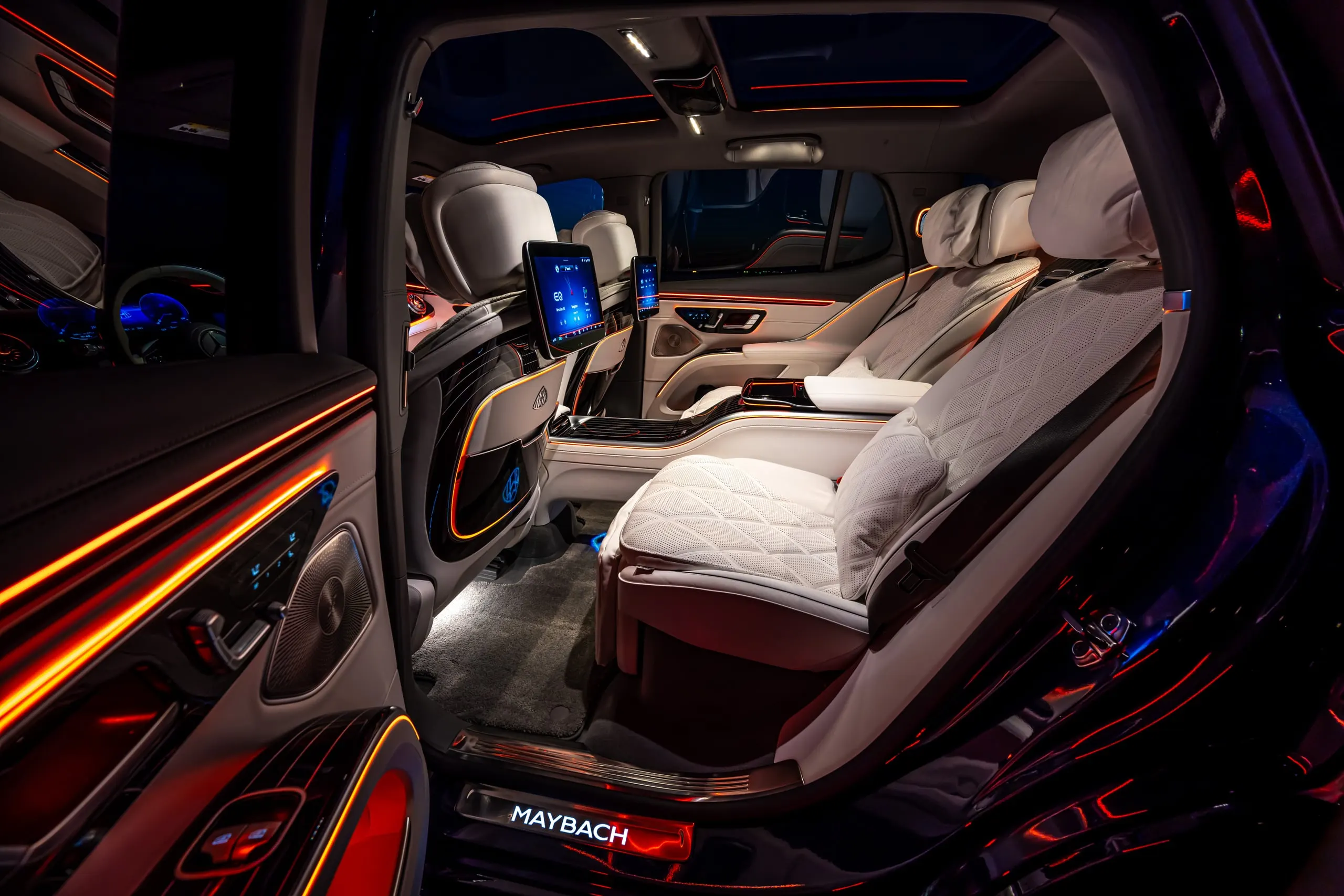 Fondsitze des Maybach EQS SUV