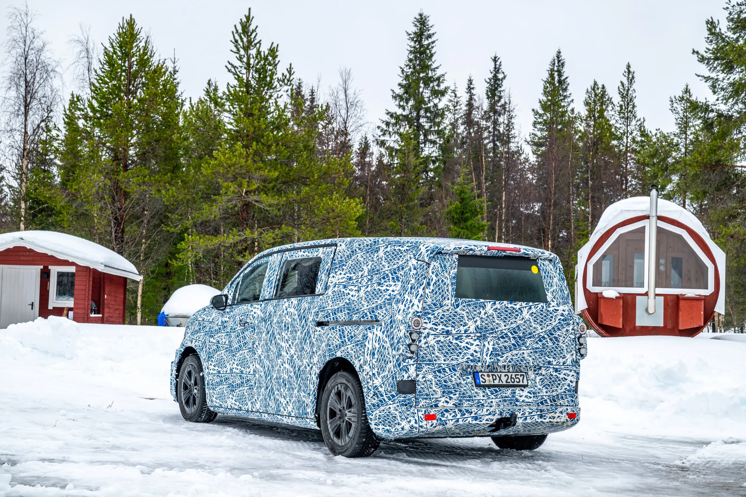 Wintertesting in Arjeplog