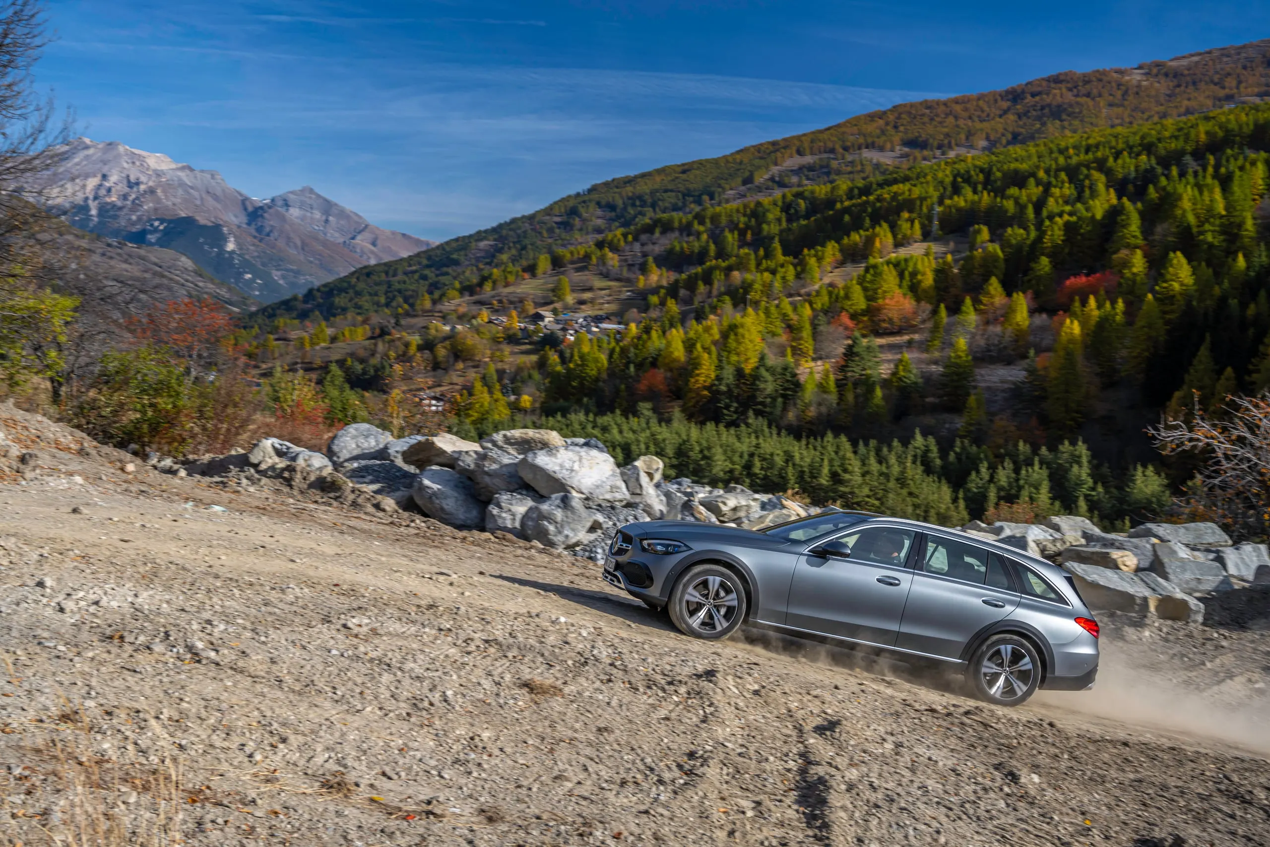C-Klasse All Terrain in Alpen / Turin