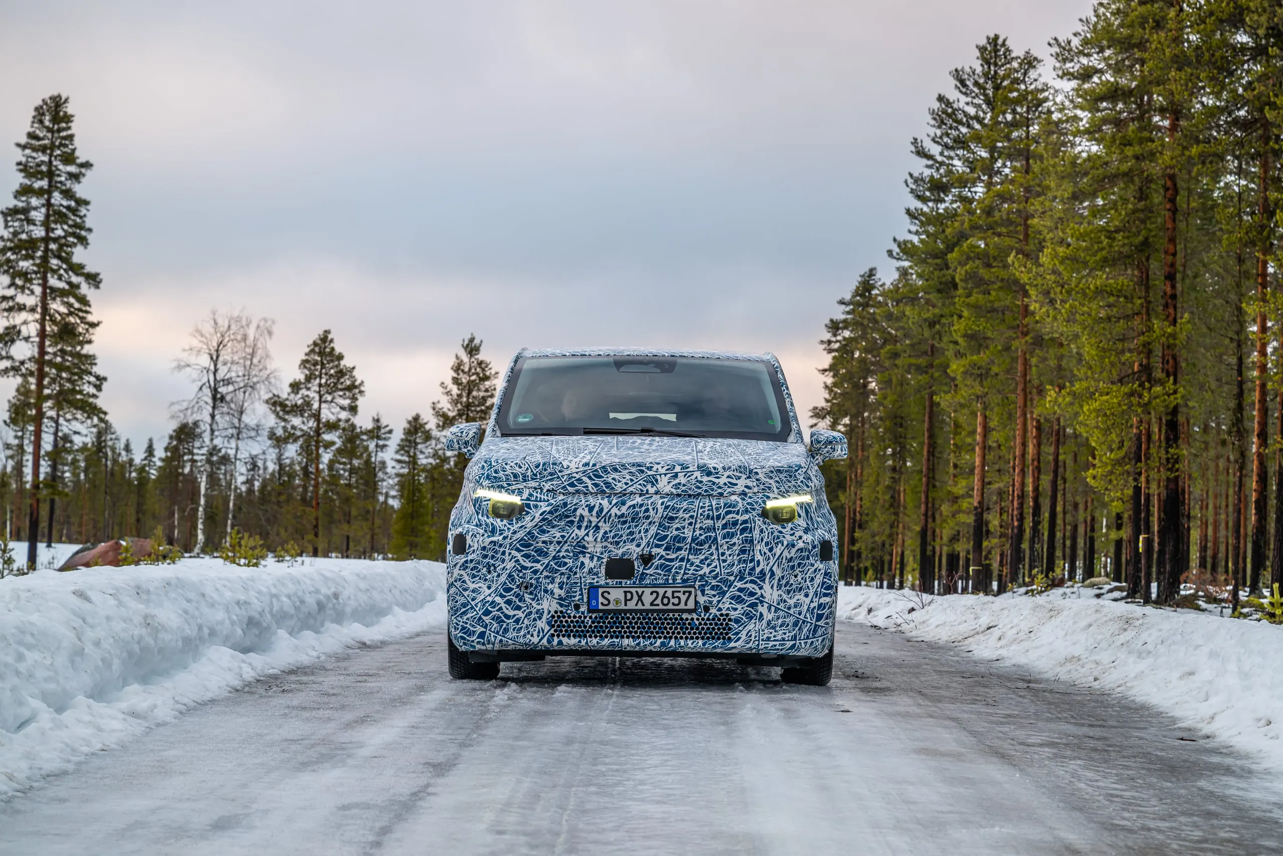 Wintertesting in Arjeplog